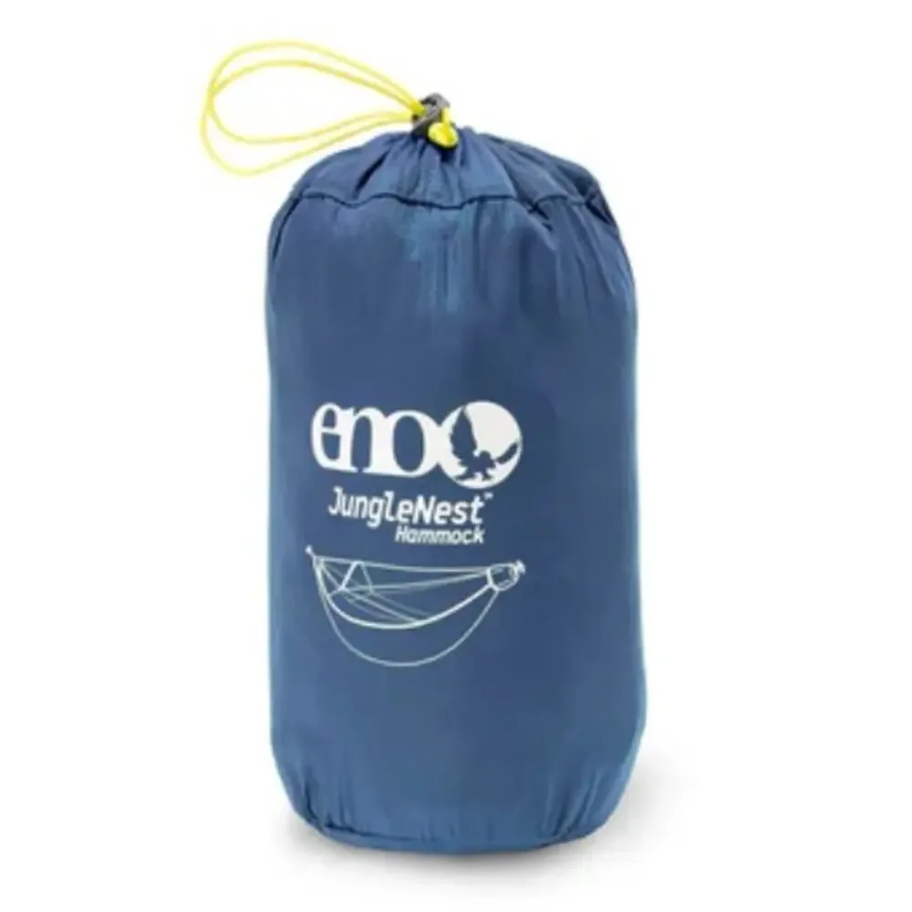NEW ENO Eagles Nest Outfitters JungleNest Hammock + Bug Net Pacific Blue
